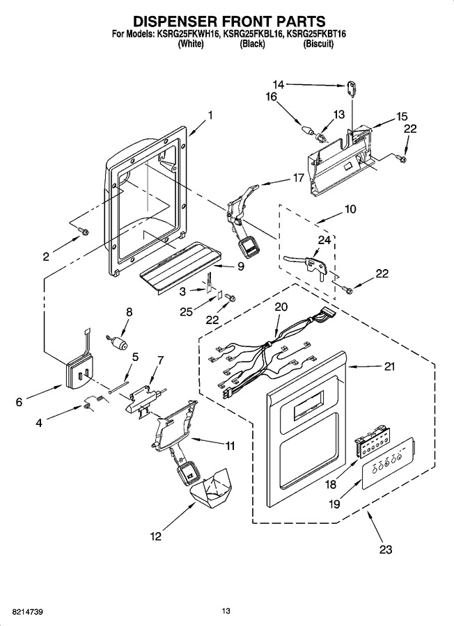 Diagram for KSRG25FKBT16