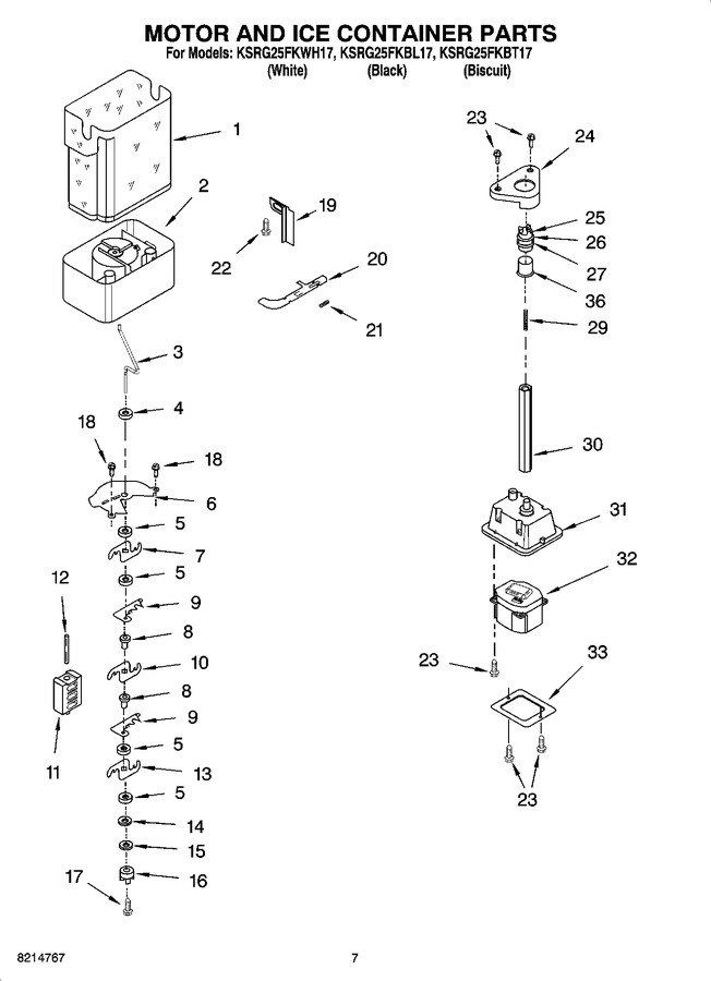 Diagram for KSRG25FKBL17