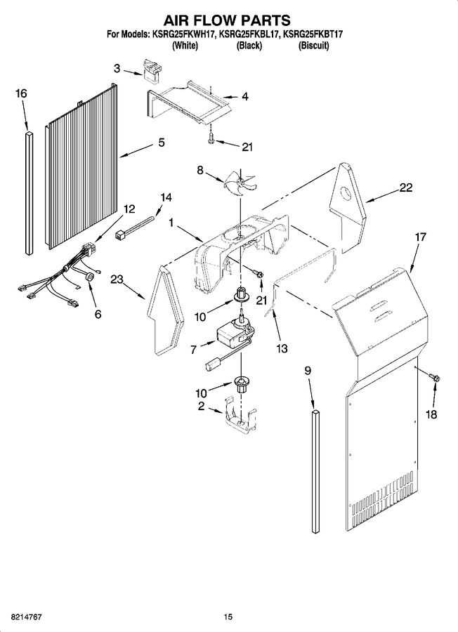 Diagram for KSRG25FKWH17