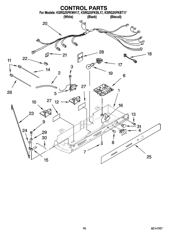 Diagram for KSRG25FKWH17