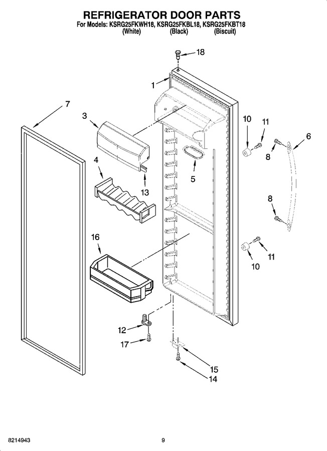 Diagram for KSRG25FKBT18