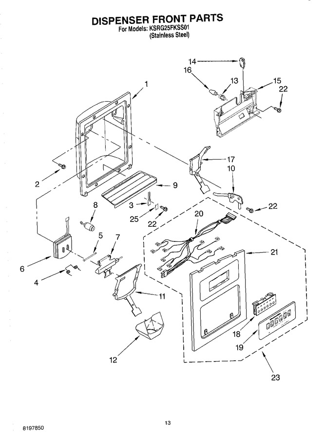 Diagram for KSRG25FKSS01