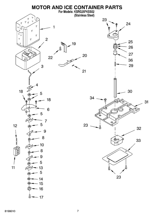 Diagram for KSRG25FKSS02