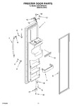 Diagram for 07 - Freezer Door Parts