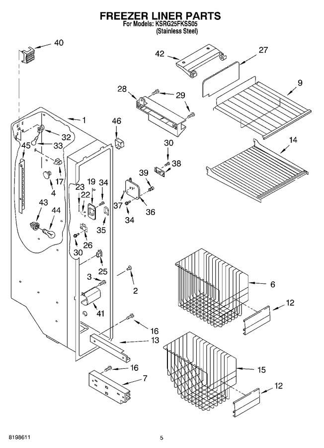 Diagram for KSRG25FKSS05