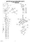 Diagram for 05 - Motor And Ice Container Parts