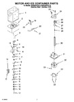 Diagram for 05 - Motor And Ice Container Parts