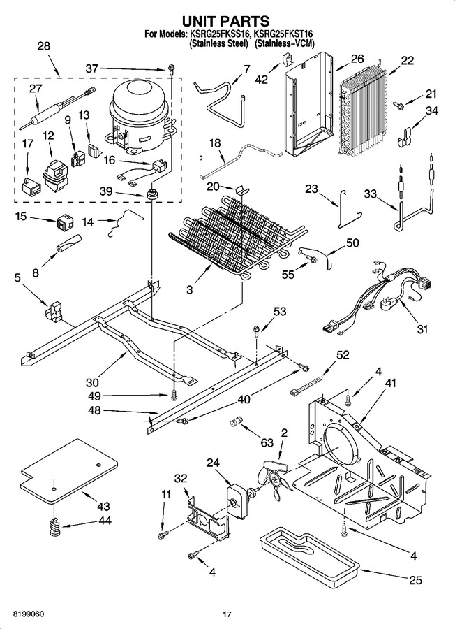 Diagram for KSRG25FKSS16