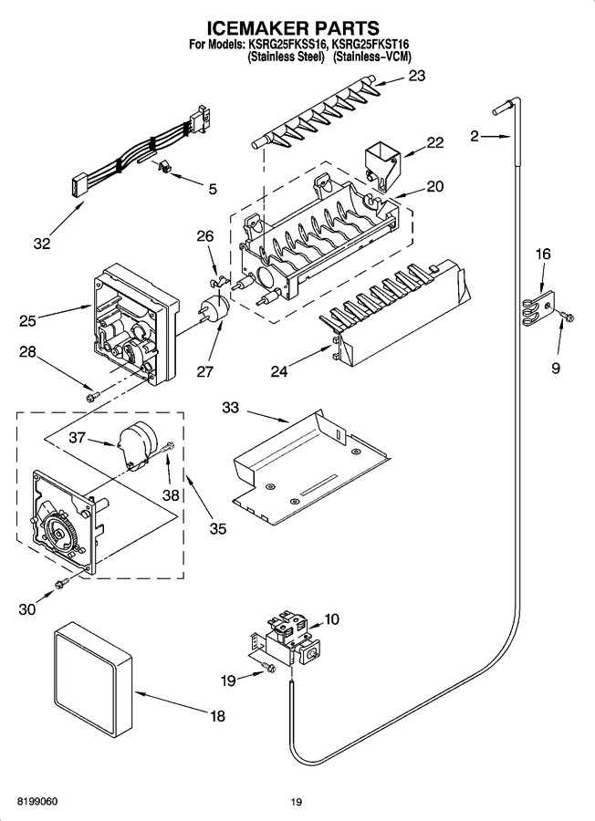 Diagram for KSRG25FKSS16