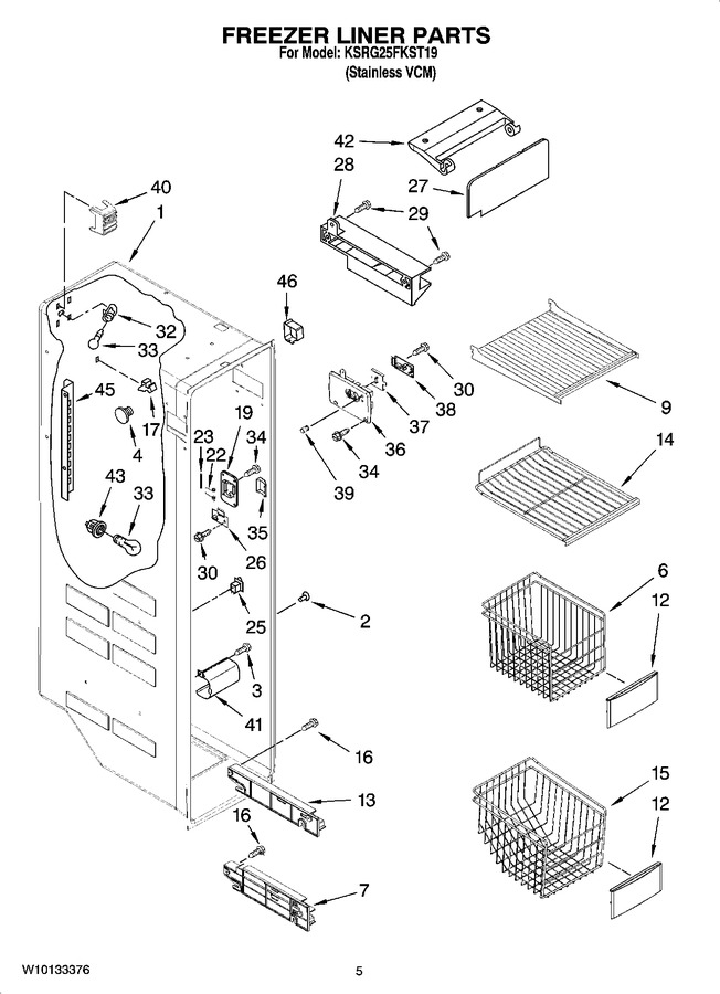 Diagram for KSRG25FKST19