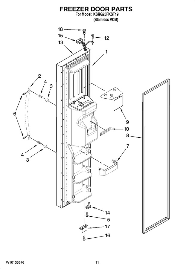 Diagram for KSRG25FKST19