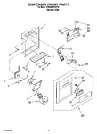 Diagram for 08 - Dispenser Front Parts