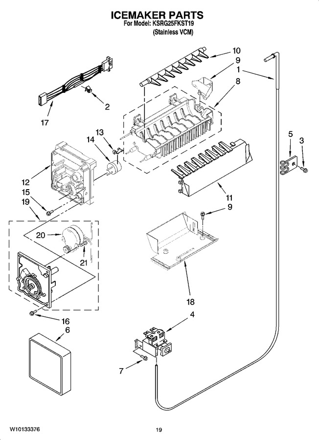 Diagram for KSRG25FKST19