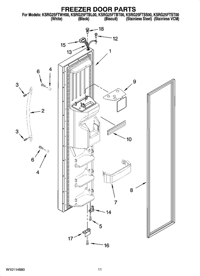 Diagram for KSRG25FTBL00