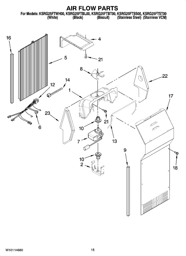 Diagram for KSRG25FTWH00