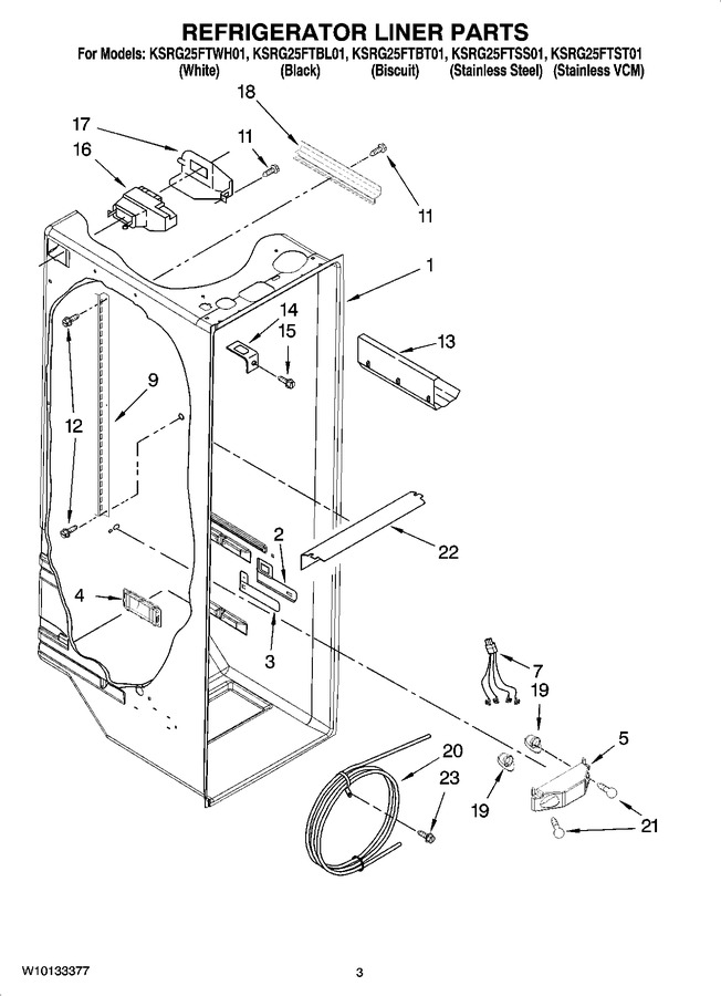 Diagram for KSRG25FTST01