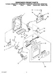 Diagram for 08 - Dispenser Front Parts