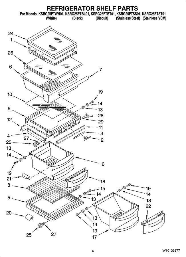 Diagram for KSRG25FTSS01