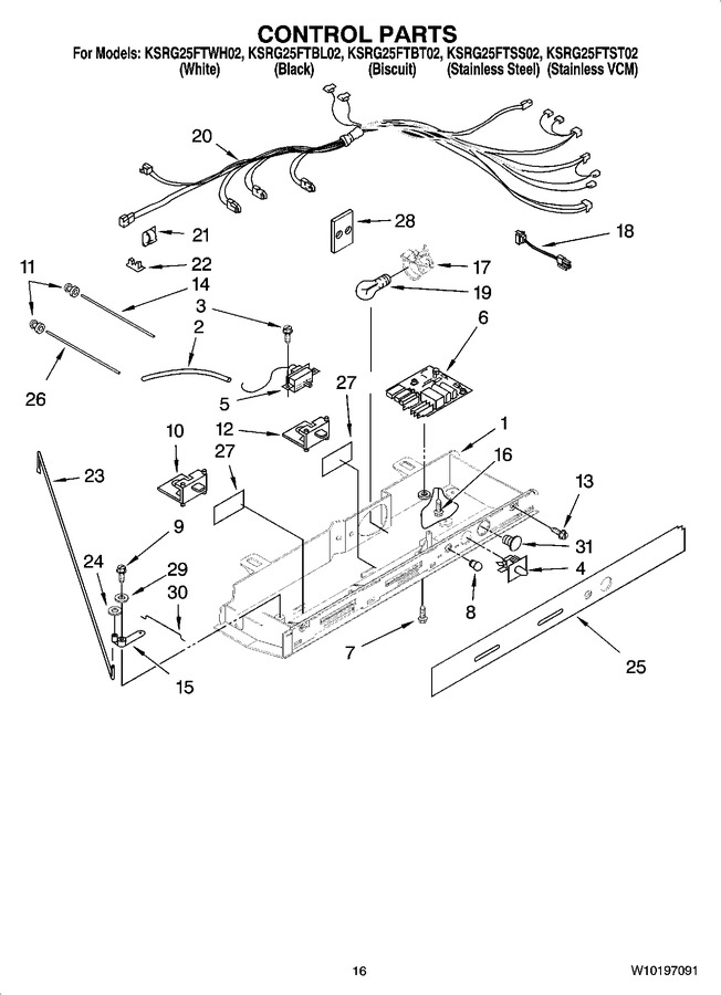 Diagram for KSRG25FTBL02