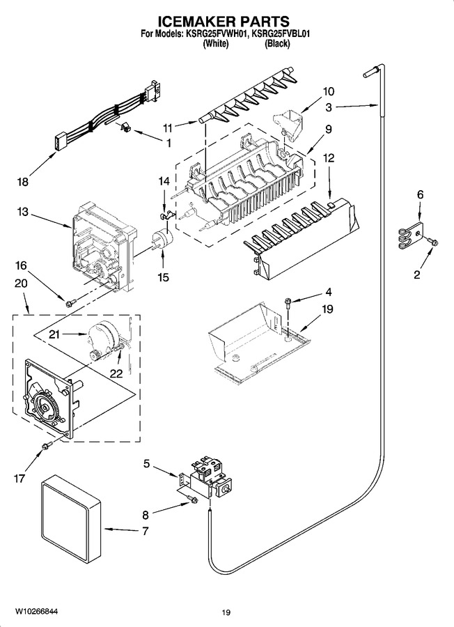 Diagram for KSRG25FVWH01