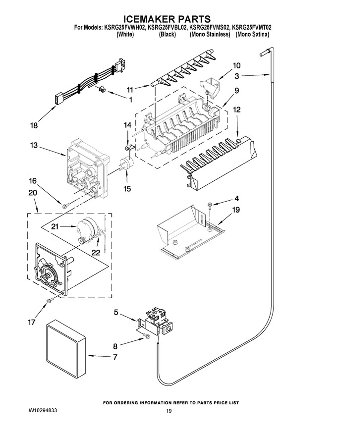 Diagram for KSRG25FVBL02