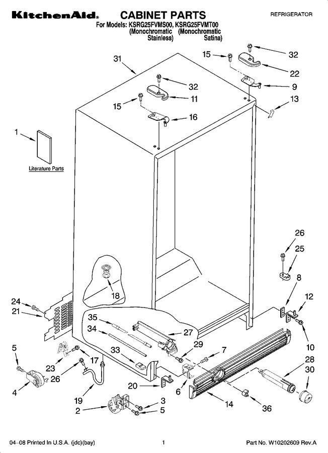 Diagram for KSRG25FVMT00