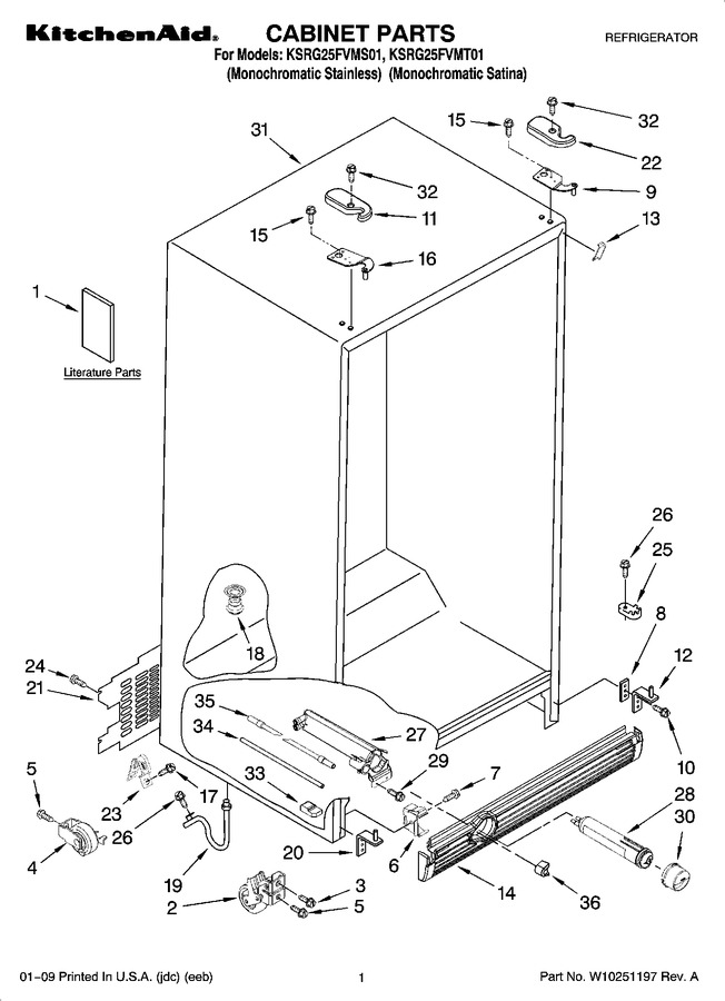 Diagram for KSRG25FVMS01