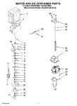 Diagram for 05 - Motor And Ice Container Parts