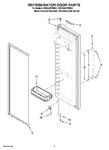 Diagram for 06 - Refrigerator Door Parts