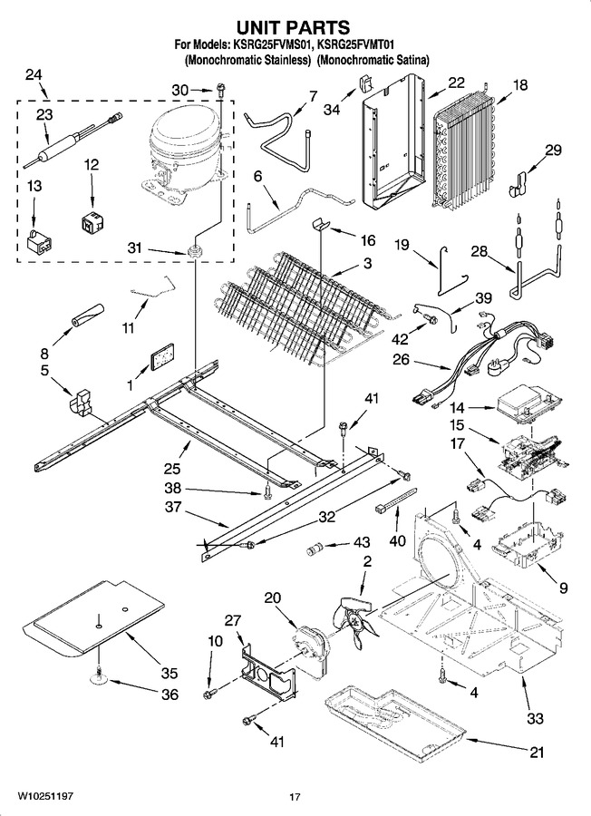 Diagram for KSRG25FVMT01