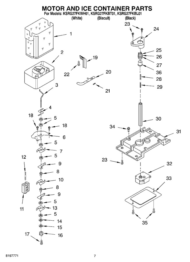 Diagram for KSRG27FKWH01