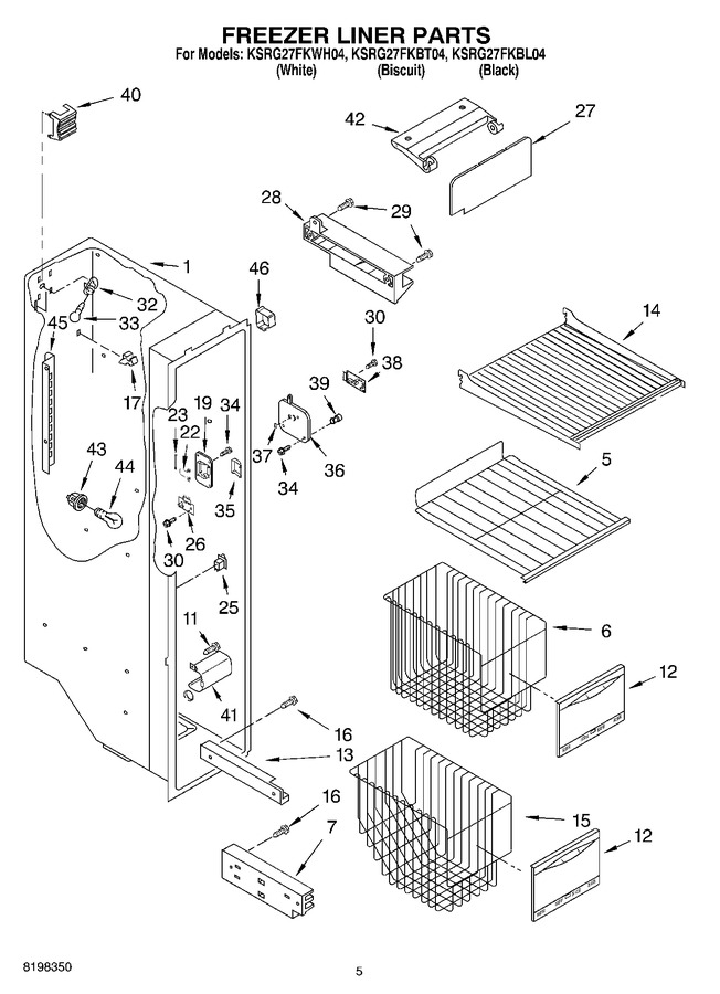 Diagram for KSRG27FKBL04