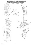 Diagram for 05 - Motor And Ice Container