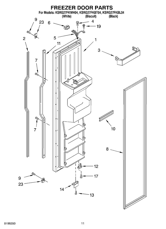 Diagram for KSRG27FKWH04