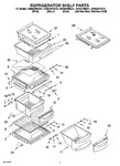 Diagram for 05 - Refrigerator Shelf Parts