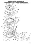 Diagram for 03 - Refrigerator Shelf Parts