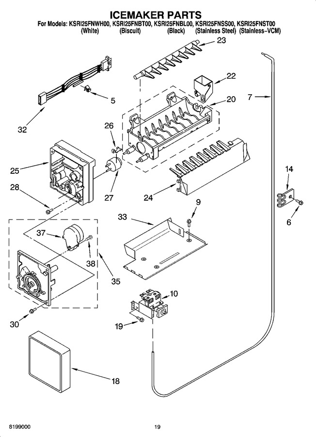 Diagram for KSRI25FNSS00