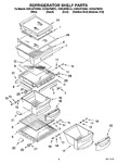 Diagram for 03 - Refrigerator Shelf Parts