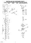 Diagram for 05 - Motor And Ice Container Parts