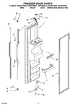 Diagram for 07 - Freezer Door Parts