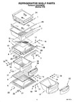 Diagram for 03 - Refrigerator Shelf Parts