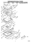 Diagram for 03 - Refrigerator Shelf Parts