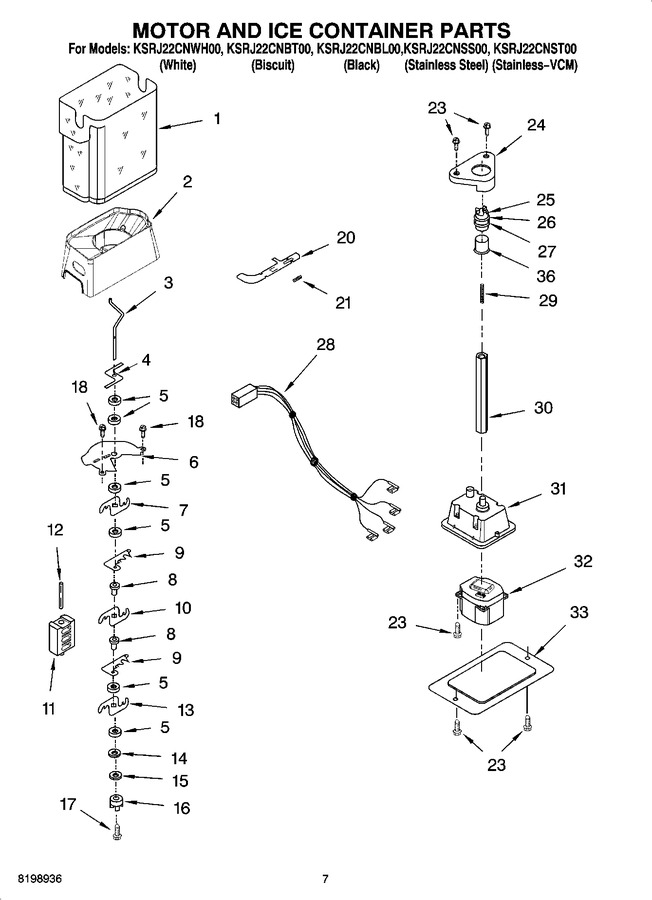 Diagram for KSRJ22CNWH00