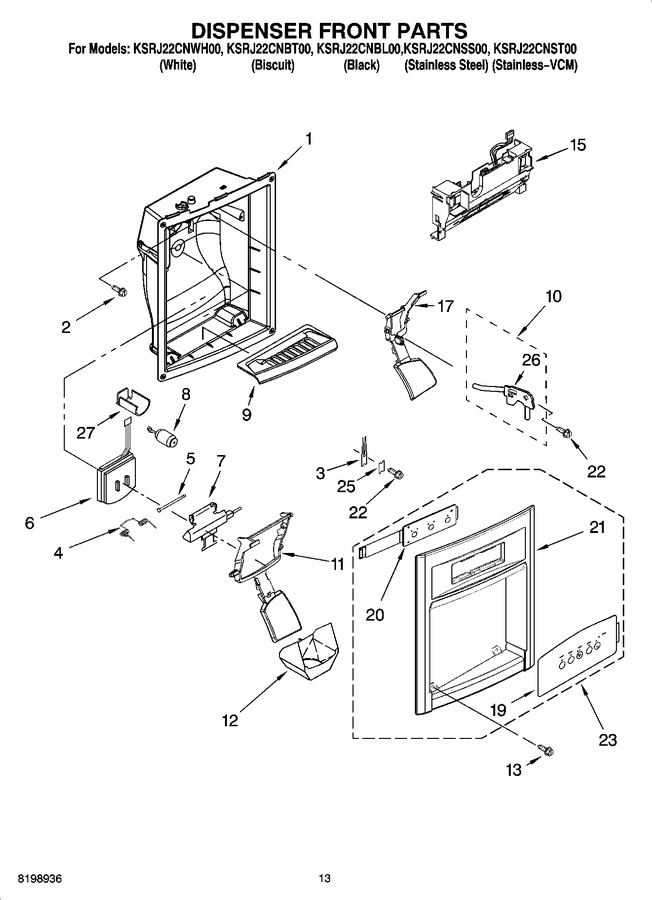 Diagram for KSRJ22CNBT00