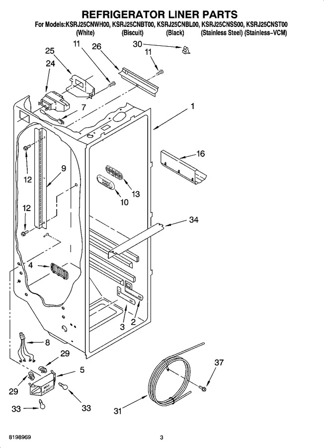 Diagram for KSRJ25CNST00