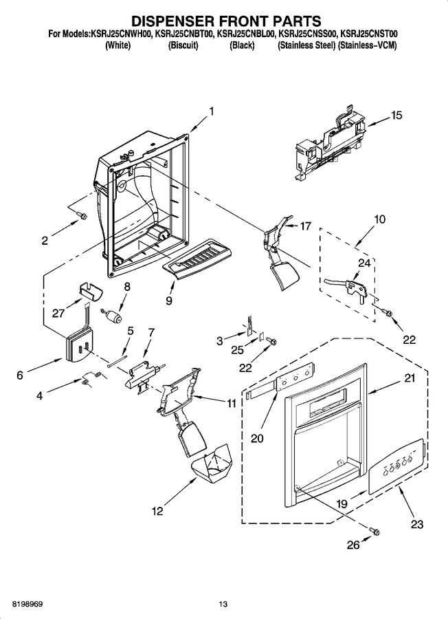 Diagram for KSRJ25CNST00