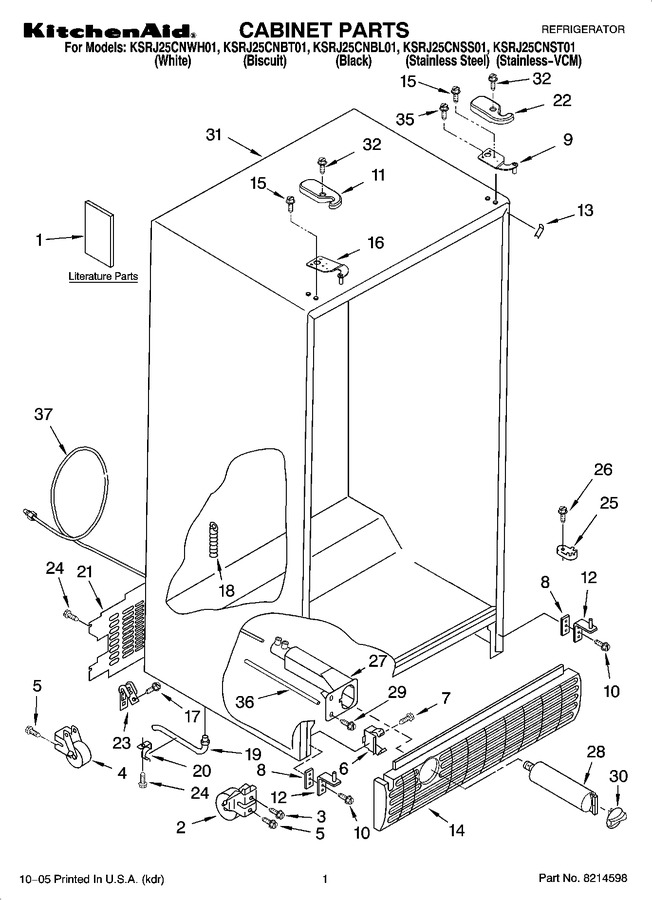 Diagram for KSRJ25CNST01