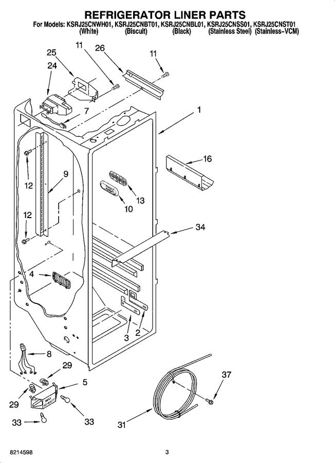 Diagram for KSRJ25CNST01