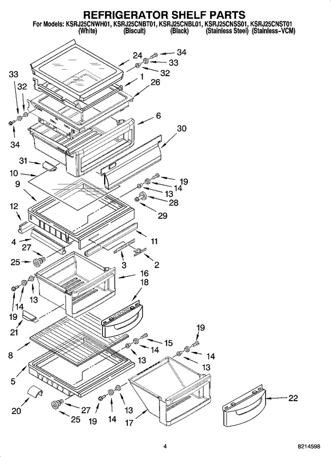 Diagram for KSRJ25CNSS01