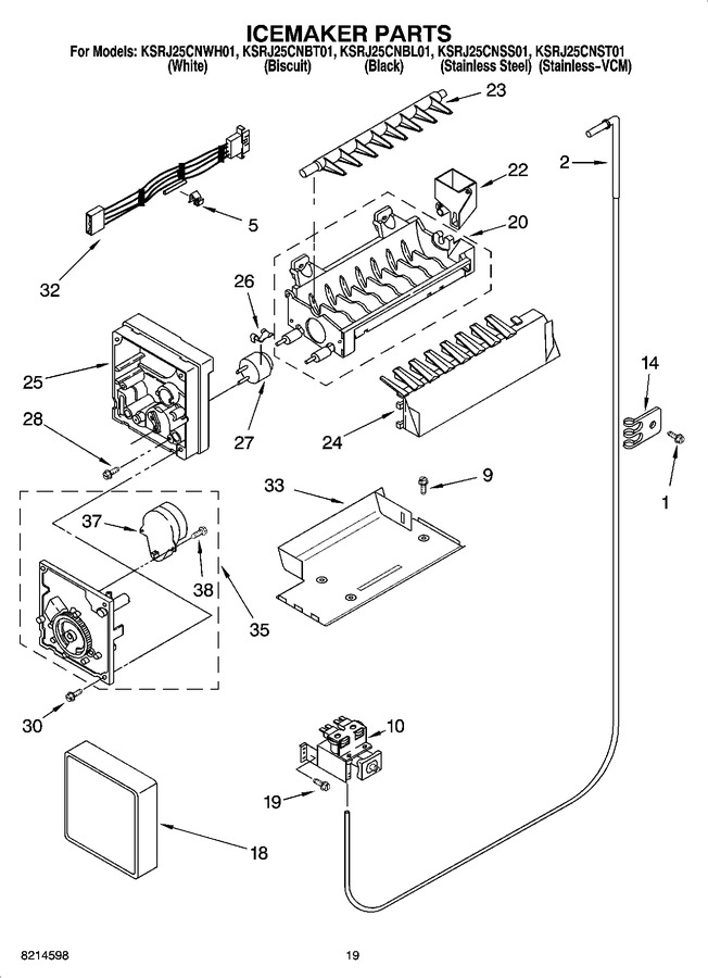 Diagram for KSRJ25CNBT01